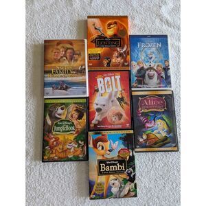Bundle of 7 Walt Disney DVD's